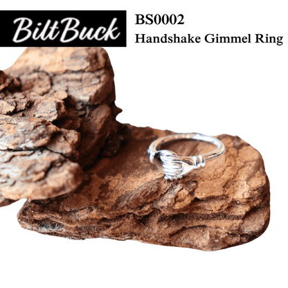 BILT BUCK ビルトバック BS0002 Handshake Gimmel Ring ハンドシェイク ギメルリング 925