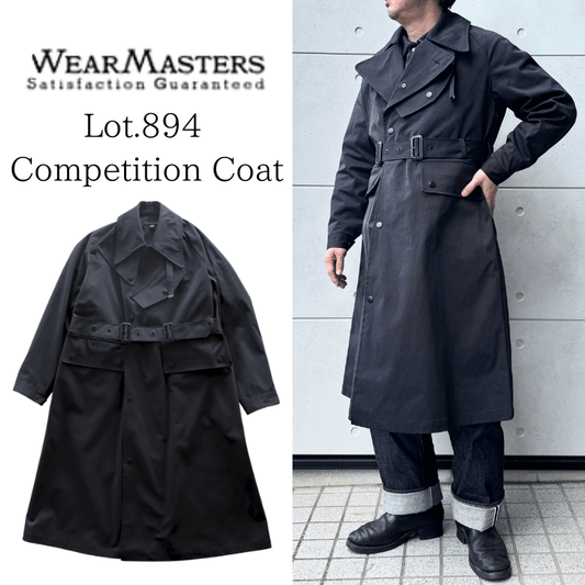 WEARMASTERS by Attractions ウエアマスターズ バイ アトラクションズ Lot.894 Competition Coat コンペティションコート ロングコート モダンヘリテージ ウォータープルーフ