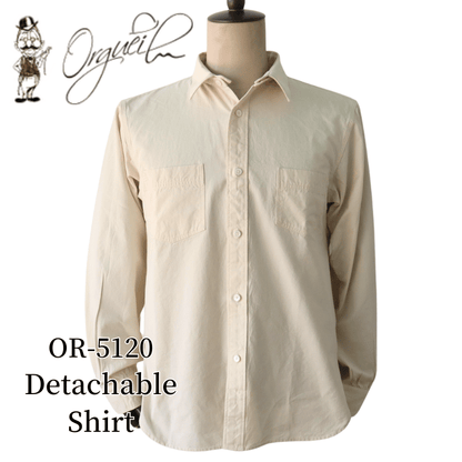 ORGUEIL オルゲイユ OR-5120 Detachable Shirt デタッチャブルシャツ 取り外し可能な襟