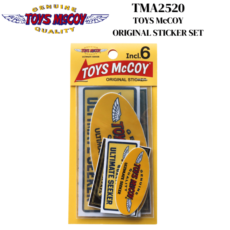 TOYS McCOY トイズマッコイ TMA2520 TOYS McCOY ORIGINAL STICKER SET トイズマッコイオリジナルステッカーセット アメカジ ステッカー