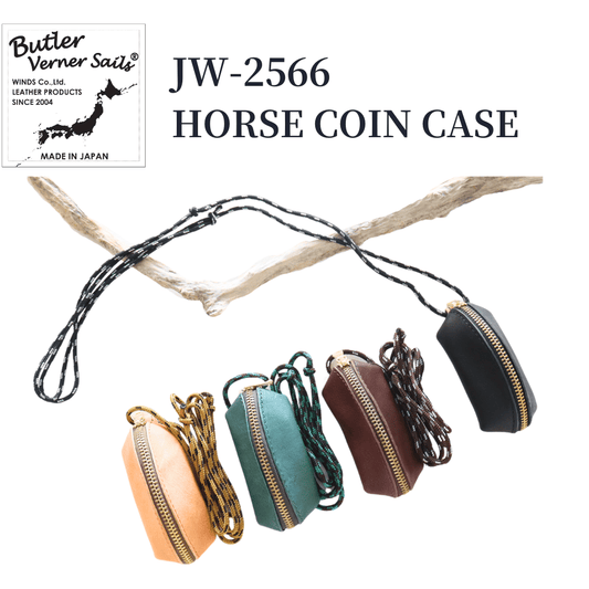 BUTLER VERNER SAILS バトラーバーナーセイルズ JW-2566 馬革小銭入れ HORSE COIN CASE コインケース
