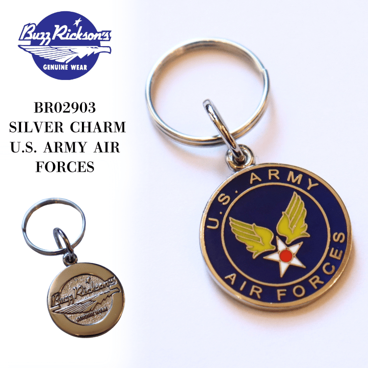BUZZ RICKSON'S バズリクソンズ BR02903 SILVER CHARM U.S. ARMY AIR FORCES シルバーチャーム シルバーアクセサリー ミリタリー