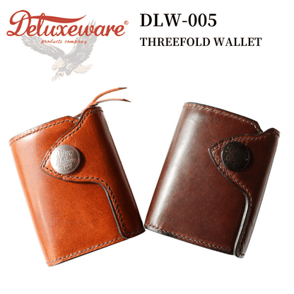 DELUXEWARE デラックスウエア DLW-005 THREEFOLD WALLET 3つ折りウォレット 財布