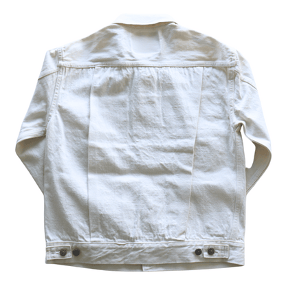 SUGAR CANE シュガーケーン SC15720 SUGAR CANE 13oz. WHITE DENIM JACKET 1953 MODEL　STANDARD DENIM（スタンダードデニム）2nd（セカンド）ホワイトデニム ジャケット