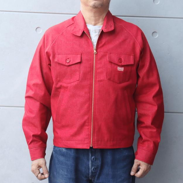 SAMURAI JEANS サムライジーンズ SWCJK25 刺繍入りスイングトップ 赤デニム