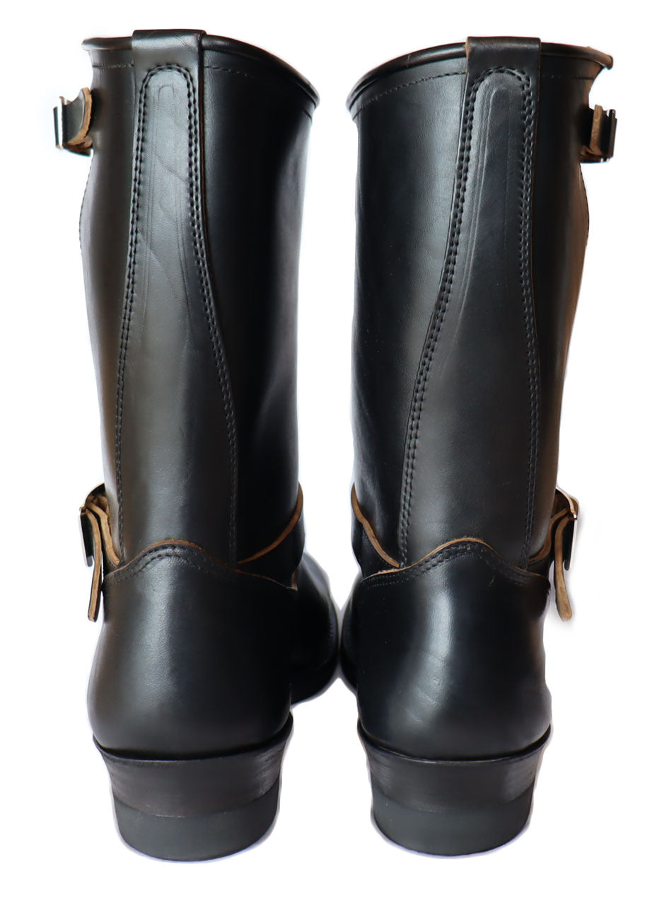 BILT BUCK ビルトバック Lot.444 Engineer Boots  Horsebutt Black エンジニアブーツ ホースバット ブラック ATTRACTIONSアトラクションズ フルベジタブルタンニング・ホースバットレザー BILTBUCKオリジナルセパレートソール