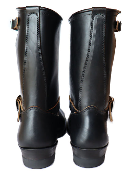 BILT BUCK ビルトバック Lot.444 Engineer Boots  Horsebutt Black エンジニアブーツ ホースバット ブラック ATTRACTIONSアトラクションズ フルベジタブルタンニング・ホースバットレザー BILTBUCKオリジナルセパレートソール