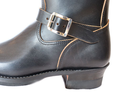 BILT BUCK ビルトバック Lot.444 Engineer Boots  Horsebutt Black エンジニアブーツ ホースバット ブラック ATTRACTIONSアトラクションズ フルベジタブルタンニング・ホースバットレザー BILTBUCKオリジナルセパレートソール