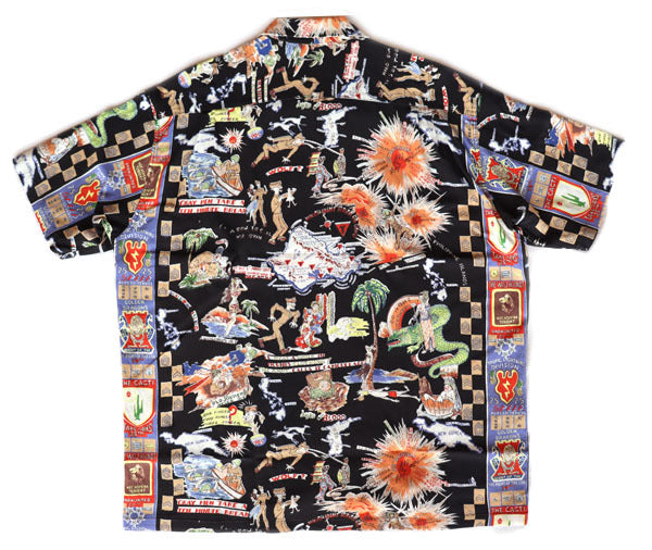 SUN SURF × BUZZ RICKSON'S SPECIAL EDITION “TROPIC LIGHTNING” SS38869 サンサーフ  バズリクソンズ コラボ ハワイアンシャツ トロピカルライティング