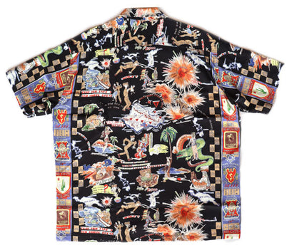 SUN SURF × BUZZ RICKSON'S SPECIAL EDITION “TROPIC LIGHTNING” SS38869 サンサーフ  バズリクソンズ コラボ ハワイアンシャツ トロピカルライティング
