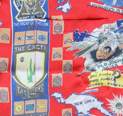 SUN SURF × BUZZ RICKSON'S SPECIAL EDITION “TROPIC LIGHTNING” SS38869 サンサーフ  バズリクソンズ コラボ ハワイアンシャツ トロピカルライティング