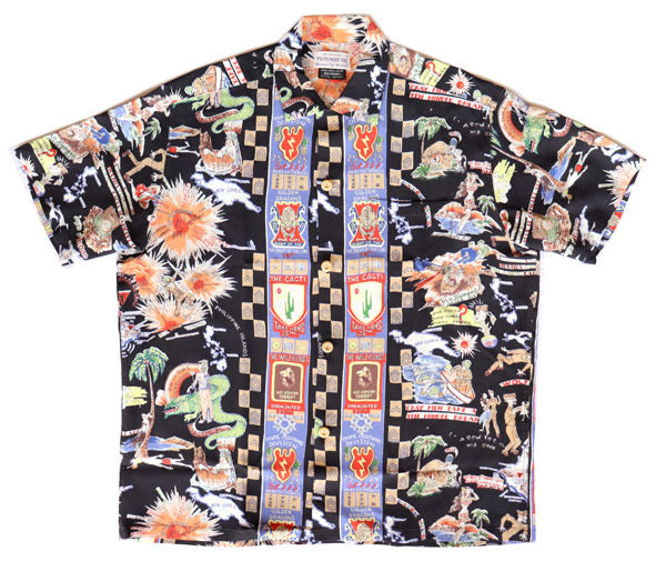 SUN SURF × BUZZ RICKSON'S SPECIAL EDITION “TROPIC LIGHTNING” SS38869 サンサーフ  バズリクソンズ コラボ ハワイアンシャツ トロピカルライティング