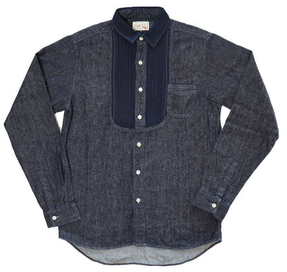 graphzero グラフゼロ GZ-PTDL-0208 プリーテッドドレスL/Sシャツ ユニセックス 長袖シャツ