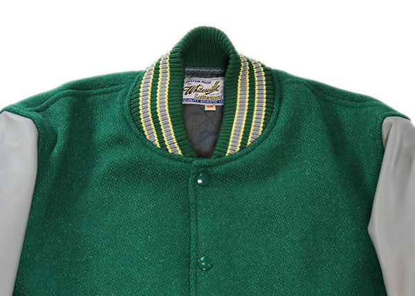 WHITESVILLE 東洋エンタープライズ ホワイツビル が誇る 代表作 ! アワードジャケット WV15168  30oz. WOOL MELTON AWARD JACKET “SOLID” スタジャン  ジャケット