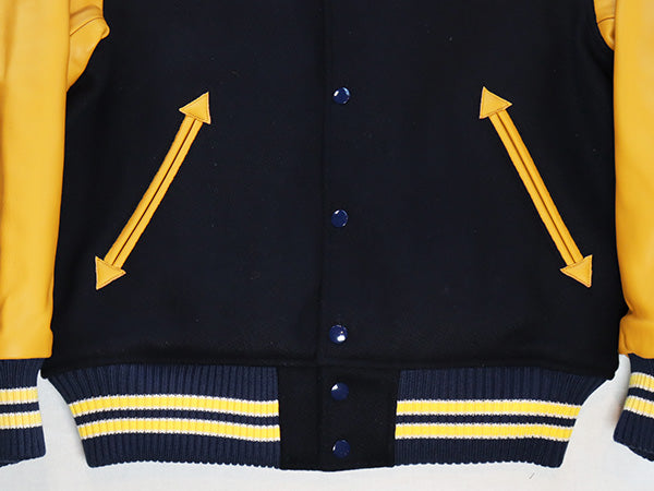 WHITESVILLE 東洋エンタープライズ ホワイツビル が誇る 代表作 ! アワードジャケット WV15168  30oz. WOOL MELTON AWARD JACKET “SOLID” スタジャン  ジャケット