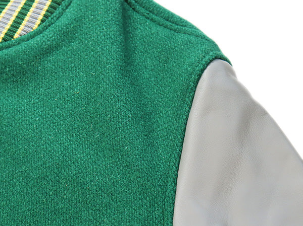 WHITESVILLE 東洋エンタープライズ ホワイツビル が誇る 代表作 ! アワードジャケット WV15168  30oz. WOOL MELTON AWARD JACKET “SOLID” スタジャン  ジャケット