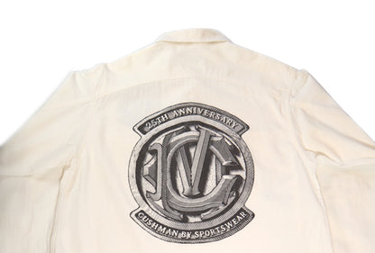 CUSHMAN クッシュマン 25570 CHAMBRAY WORK SHIRTS (Bonney & Bills)  シャンブレーワークシャツ ボニー＆ビルツ 25th記念デザイン 長袖