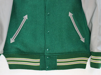 WHITESVILLE 東洋エンタープライズ ホワイツビル が誇る 代表作 ! アワードジャケット WV15168  30oz. WOOL MELTON AWARD JACKET “SOLID” スタジャン  ジャケット