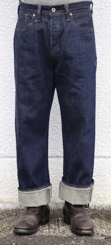 BUZZ RICKSON'S バズリクソンズ  BR43041 WORLD WAR II WAIST OVERALLS 大戦 ジーパン 13.6oz デニム ウエスト オーバーオールス