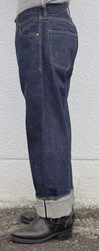 BUZZ RICKSON'S バズリクソンズ  BR43041 WORLD WAR II WAIST OVERALLS 大戦 ジーパン 13.6oz デニム ウエスト オーバーオールス