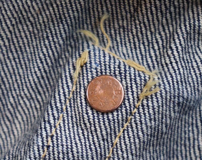 BUZZ RICKSON'S バズリクソンズ  BR43041 WORLD WAR II WAIST OVERALLS 大戦 ジーパン 13.6oz デニム ウエスト オーバーオールス