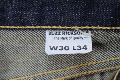BUZZ RICKSON'S バズリクソンズ  BR43041 WORLD WAR II WAIST OVERALLS 大戦 ジーパン 13.6oz デニム ウエスト オーバーオールス