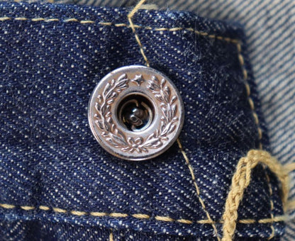 BUZZ RICKSON'S バズリクソンズ  BR43041 WORLD WAR II WAIST OVERALLS 大戦 ジーパン 13.6oz デニム ウエスト オーバーオールス