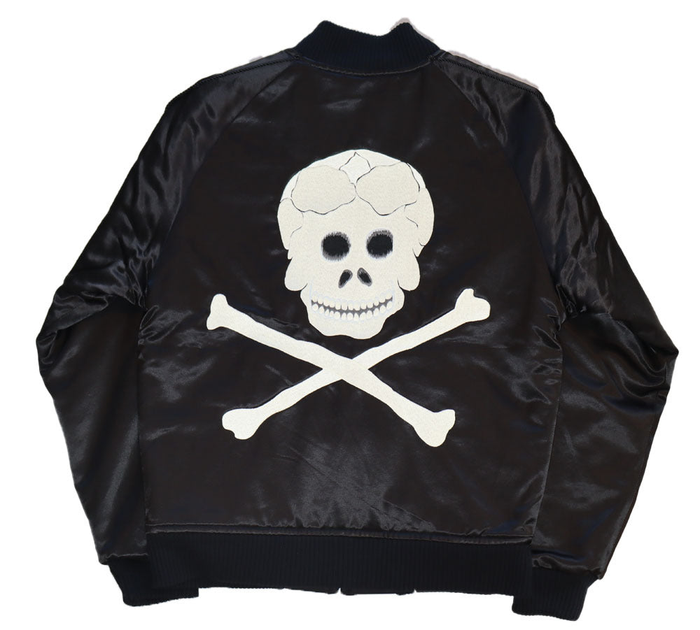 DAPPER'S ダッパーズ LOT 1589 15周年アニバーサリー リミテッドエディション 50年代 の スーベニアジャケット のなかでも 別格扱い の スカルデザイン スカジャン 15th Anniv. Limited Edition Skull Bone Souvenir Jacket