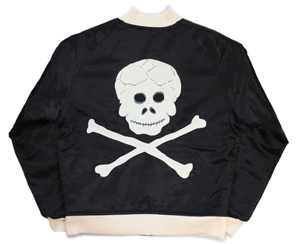 DAPPER'S ダッパーズ LOT 1589 15周年アニバーサリー リミテッドエディション 50年代 の スーベニアジャケット のなかでも 別格扱い の スカルデザイン スカジャン 15th Anniv. Limited Edition Skull Bone Souvenir Jacket