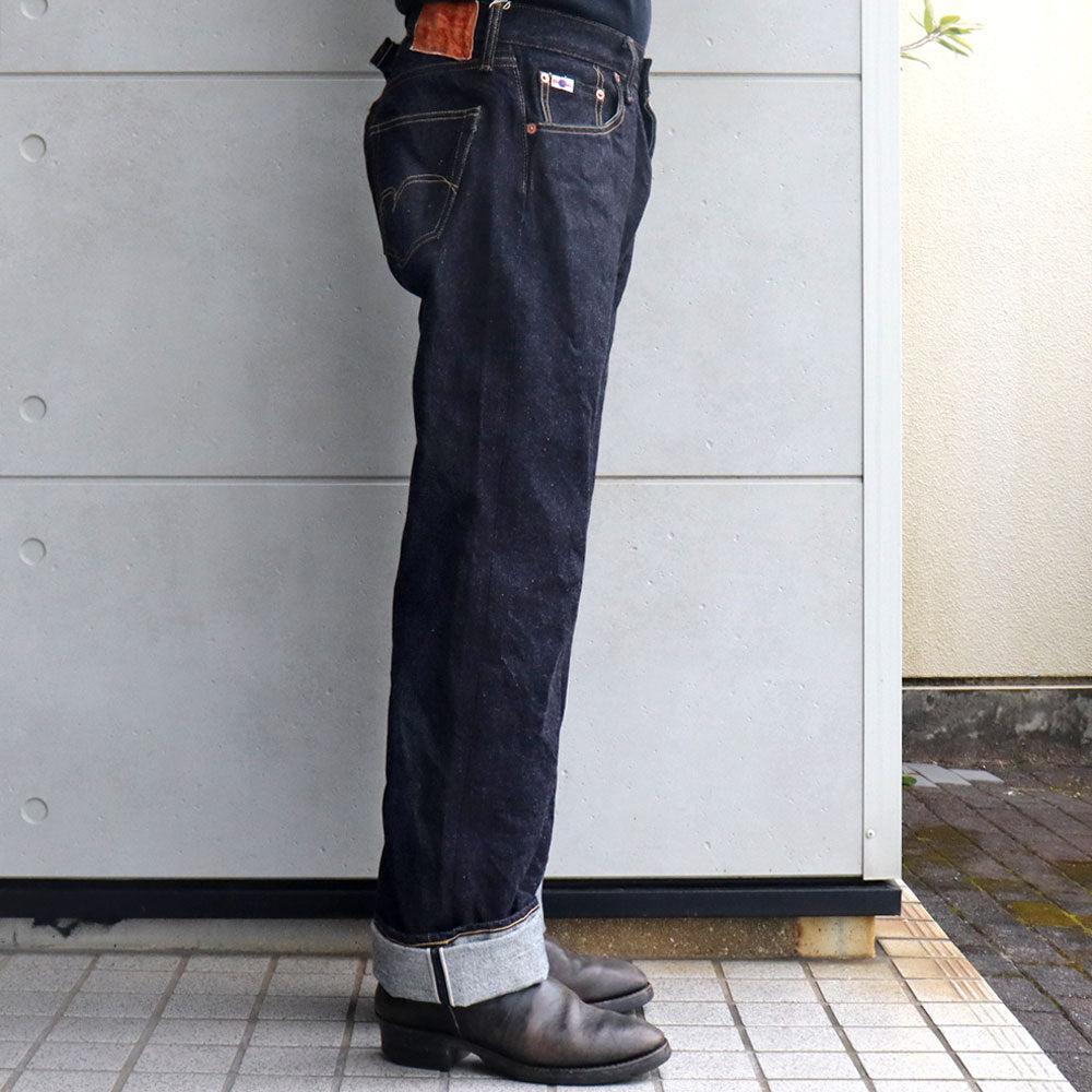 STUDIO D'ARTISAN ステュディオダルチザン SD-102CB 15oz loose straight denimpants　with cinch back
