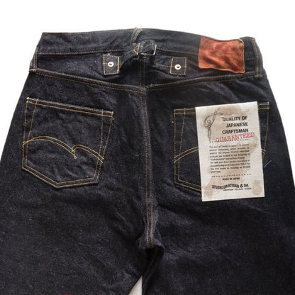 STUDIO D'ARTISAN ステュディオダルチザン SD-102CB 15oz loose straight denimpants　with cinch back