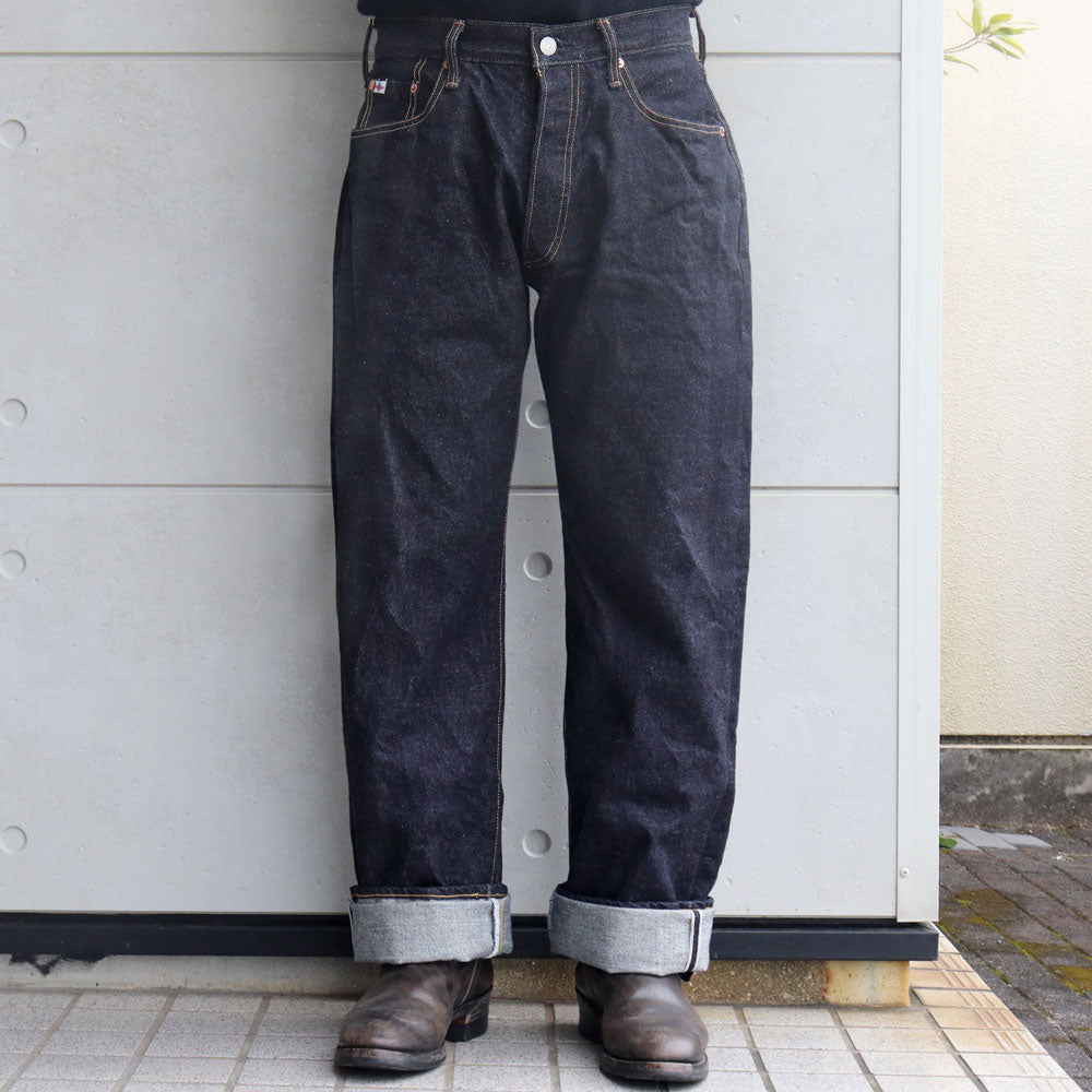 STUDIO D'ARTISAN ステュディオダルチザン SD-102CB 15oz loose straight denimpants　with cinch back