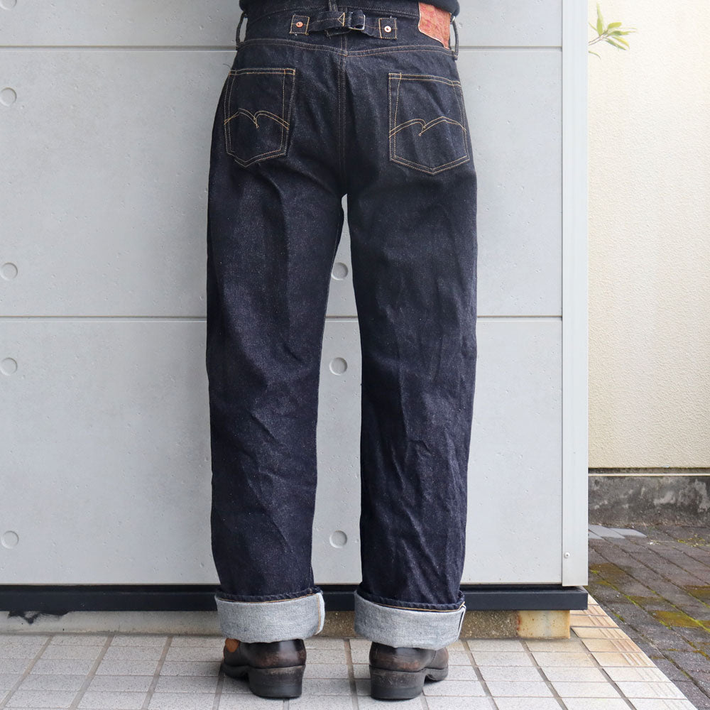 STUDIO D'ARTISAN ステュディオダルチザン SD-102CB 15oz loose straight denimpants　with cinch back