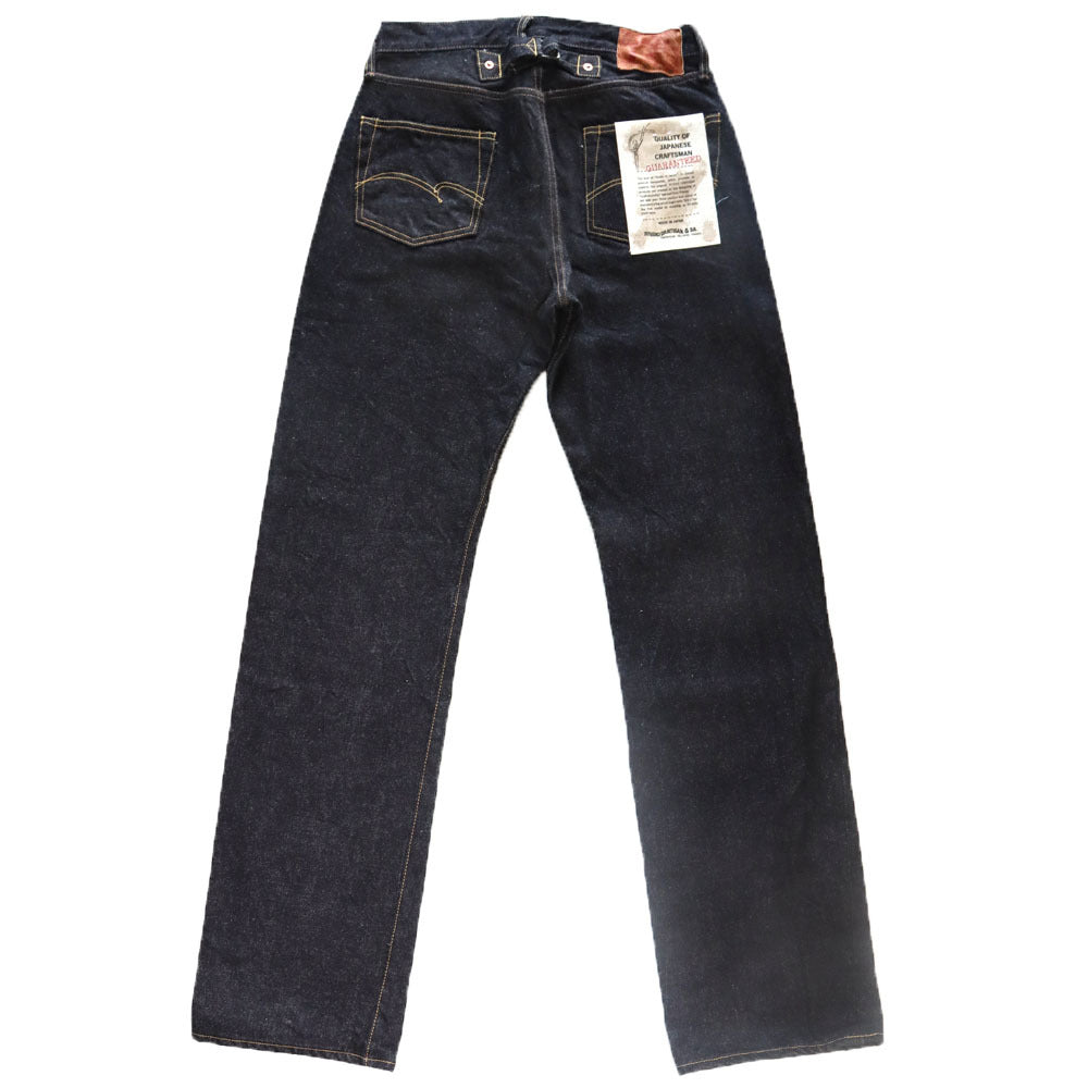 STUDIO D'ARTISAN ステュディオダルチザン SD-102CB 15oz loose straight denimpants　with cinch back
