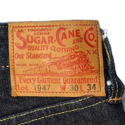 SUGAR CANE シュガーケーン SC41947 14.25oz DENIM standard straight denimpants