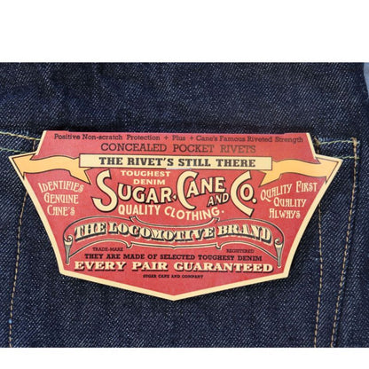 SUGAR CANE シュガーケーン SC41947 14.25oz DENIM standard straight denimpants