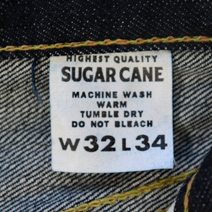 SUGAR CANE シュガーケーン SC40065  14.25oz. DENIM UNION STAR JEANS スタージーンズ 1960年代 ユニオンスター 星型ステッチ レギュラー ストレートシルエット