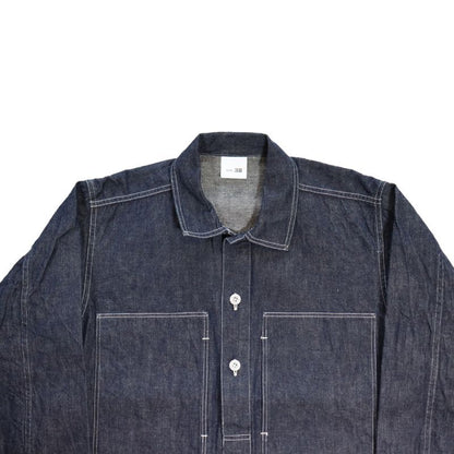 BUZZ RICKSONS バズリクソンズ BR15301 U.S. ARMY DENIM PULLOVER JACKET USアーミー デニム プルオーバー ジャケット コットン100％ ブルーデニム 使用 アウター ジャケット ワークスタイル ミリタリー