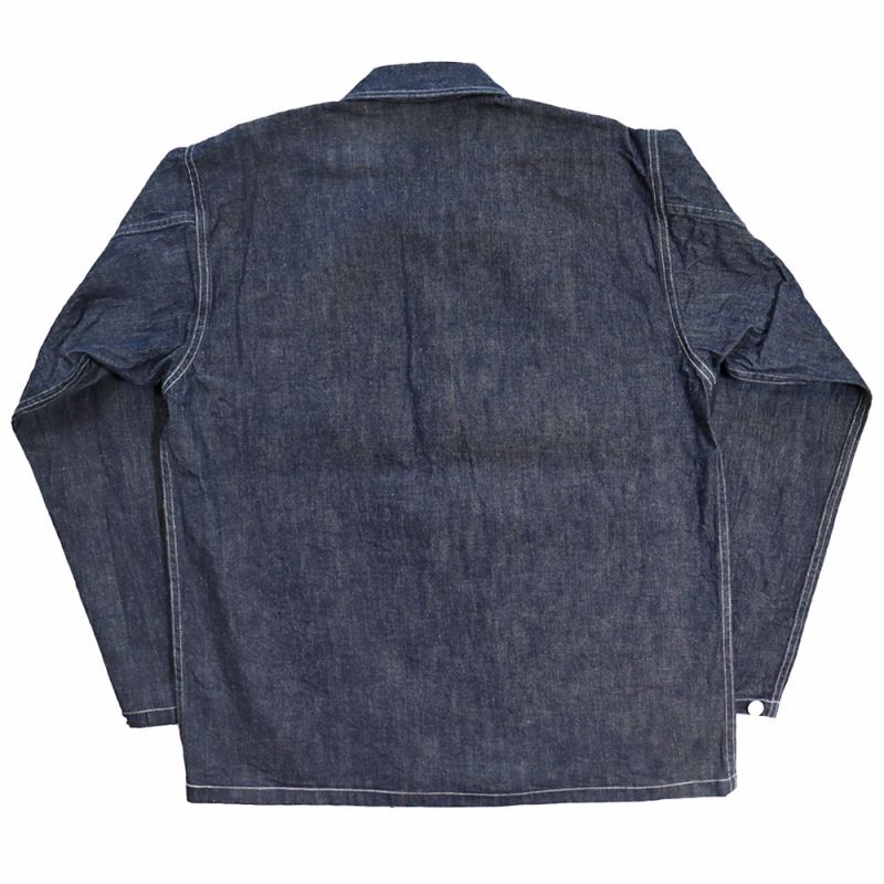 BUZZ RICKSONS バズリクソンズ BR15301 U.S. ARMY DENIM PULLOVER JACKET USアーミー デニム プルオーバー ジャケット コットン100％ ブルーデニム 使用 アウター ジャケット ワークスタイル ミリタリー