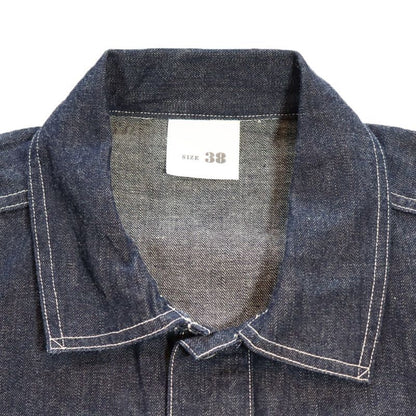 BUZZ RICKSONS バズリクソンズ BR15301 U.S. ARMY DENIM PULLOVER JACKET USアーミー デニム プルオーバー ジャケット コットン100％ ブルーデニム 使用 アウター ジャケット ワークスタイル ミリタリー