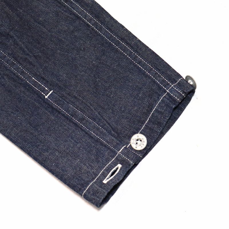 BUZZ RICKSONS バズリクソンズ BR15301 U.S. ARMY DENIM PULLOVER JACKET USアーミー デニム プルオーバー ジャケット コットン100％ ブルーデニム 使用 アウター ジャケット ワークスタイル ミリタリー