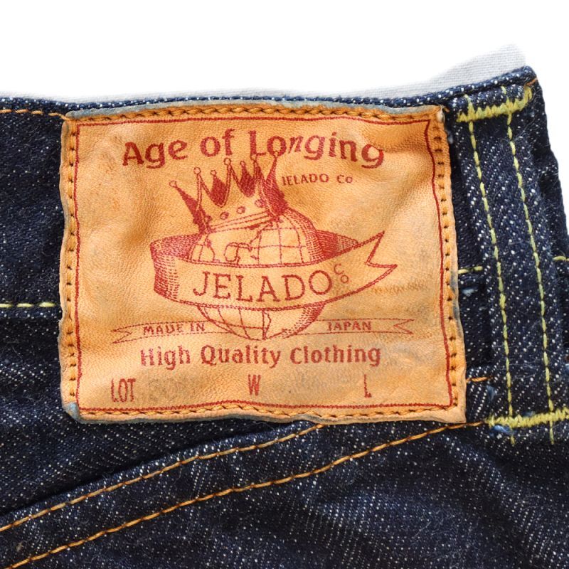 JELADO ジェラード JP94301E standard straight denimpants 黒タグ ブラックタグデニム