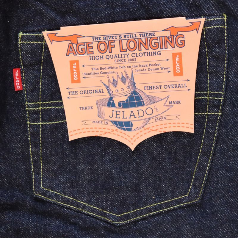 JELADO ジェラード JP94301E standard straight denimpants 黒タグ ブラックタグデニム