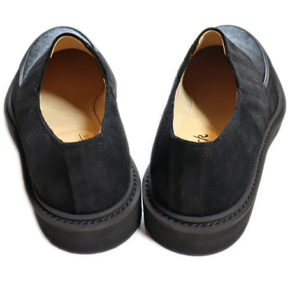 BILT BUCK Lot.772 Horsehair Vamp Slip-On Shoes -Black- Horsehair Vamp Slip-On Shoes Black, Pony Hair Suede Slip-Ons, Comfort Shoes, Leather Shoes, Kipskin, Casual Dress Model