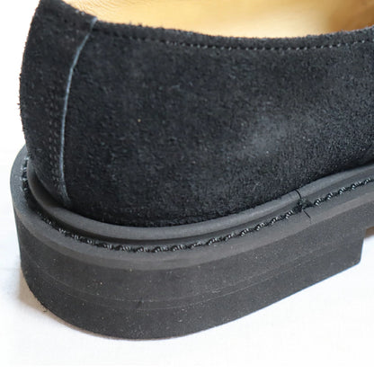 BILT BUCK Lot.772 Horsehair Vamp Slip-On Shoes -Black- Horsehair Vamp Slip-On Shoes Black, Pony Hair Suede Slip-Ons, Comfort Shoes, Leather Shoes, Kipskin, Casual Dress Model