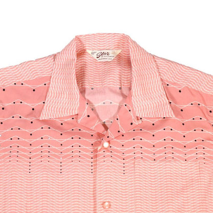 STAR OF HOLLYWOOD スターオブハリウッド SH39088 TYPEWRITER COTTON OPEN SHIRT “ZIG ZAG” タイプライター コットンオープンシャツ ジグザグ