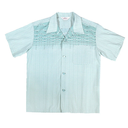 STAR OF HOLLYWOOD スターオブハリウッド SH39088 TYPEWRITER COTTON OPEN SHIRT “ZIG ZAG” タイプライター コットンオープンシャツ ジグザグ
