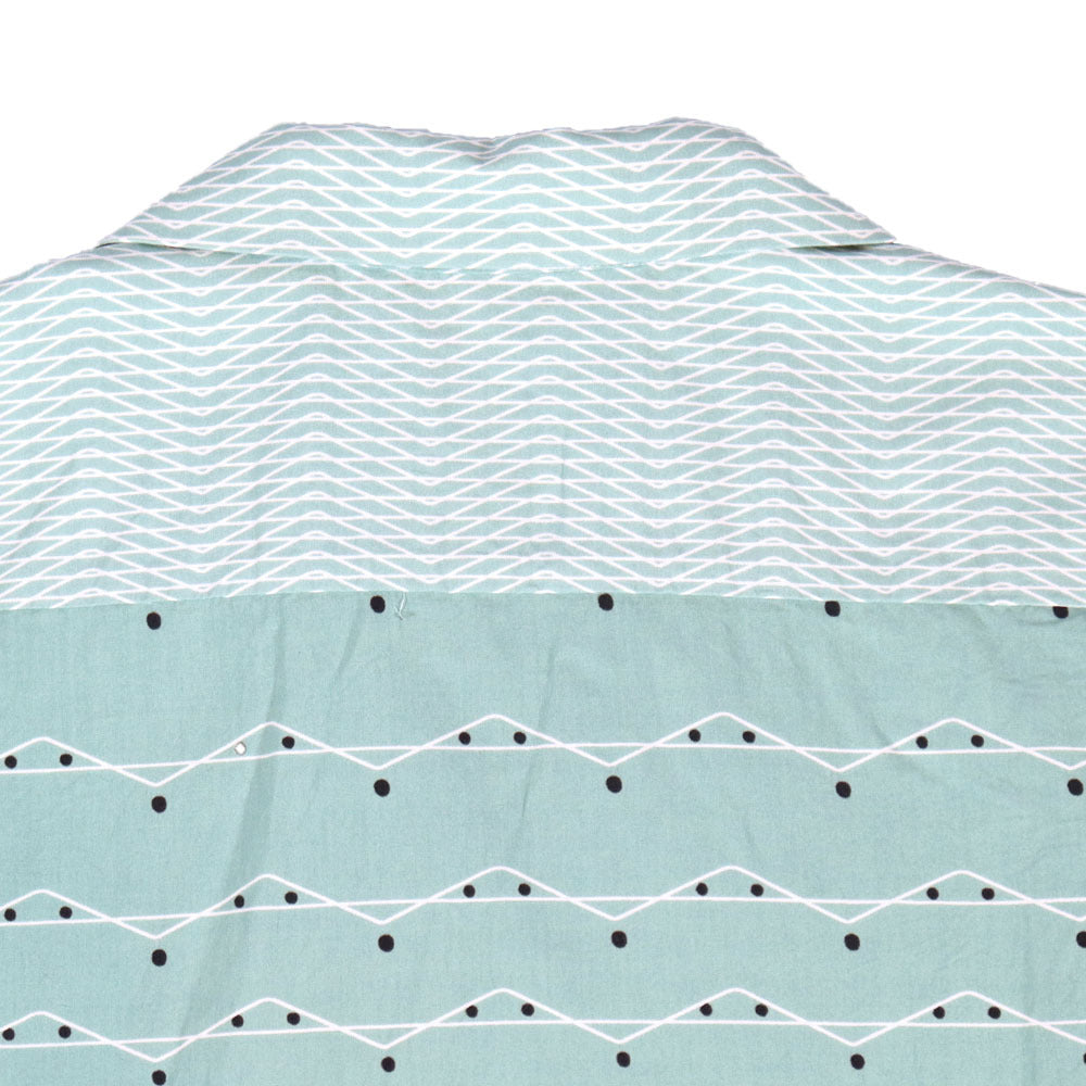 STAR OF HOLLYWOOD スターオブハリウッド SH39088 TYPEWRITER COTTON OPEN SHIRT “ZIG ZAG” タイプライター コットンオープンシャツ ジグザグ