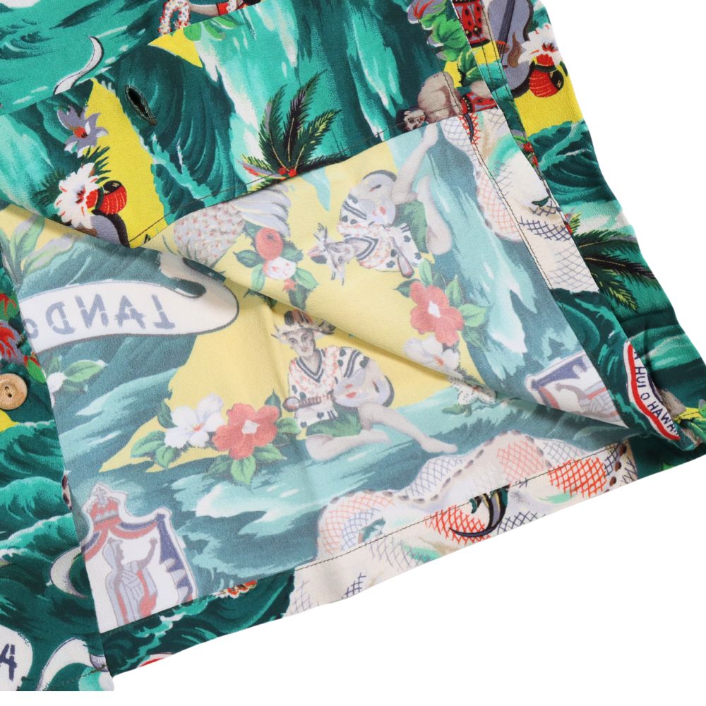 SUN SURF サンサーフ SS39059 SUN SURF SPECIAL EDITION “LAND OF ALOHA” サンサーフスペシャル ”ランド オブ アロハ” アロハシャツ