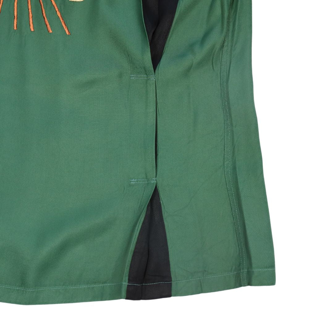 TAILOR TOYO テーラー東洋 TT39104 SUKA BOWLING SHIRT “DRUNK & DISORDERLY” 「DRUNK & DISORDERLY」ミリタリーポリス MP 刺繍 カスタム オーダー ボウリングシャツ ミリタリー 半袖シャツ 東洋エンタープライズ